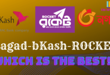 Nagad, Bkash, Rocket- Best Mobile Banking Service In BD(Charge Comparison)