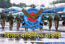 বিমান বাহিনীর চাকরির বিজ্ঞপ্তি ২০২২ -www.baf.mil.bd