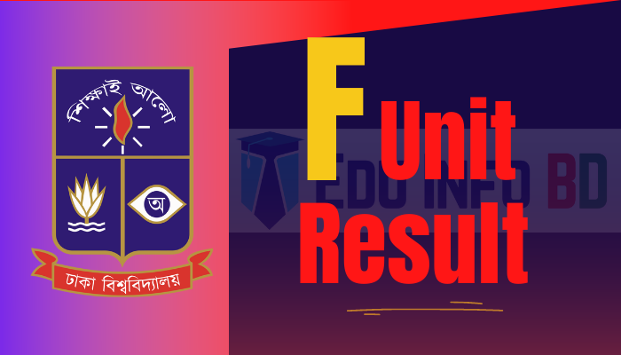 Dhaka University F Unit Result 2022