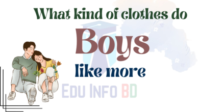 What kind of clothes do boys like more