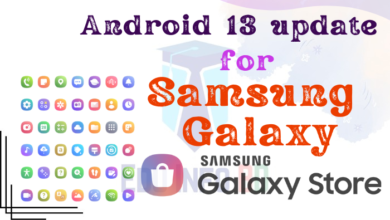 Android 13 update for Samsung Galaxy phones