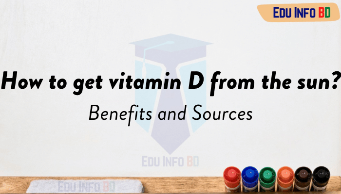vitamin D from sun